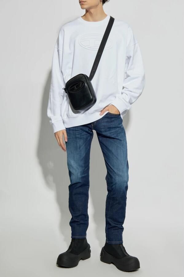 Diesel Blauwe Denim Jeans 5-Pocket Stijl Blue Heren - Foto 19