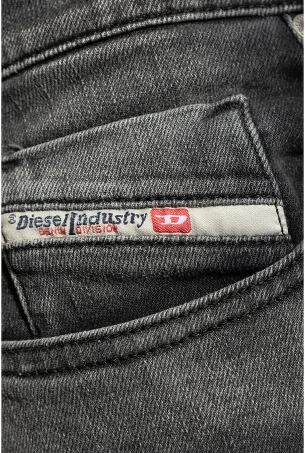 Diesel Zwarte Katoenen Denim Jeans Regular Fit Black Heren - Foto 2