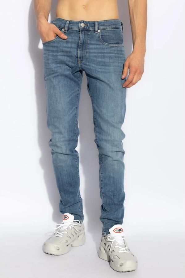 Diesel Moderne Slim Fit Blauwe Jeans Blue Heren - Foto 7