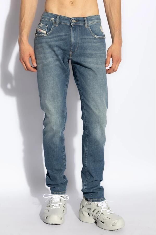 Diesel Blauwe Slim-Fit Jeans voor Heren Blauw Heren - Foto 17