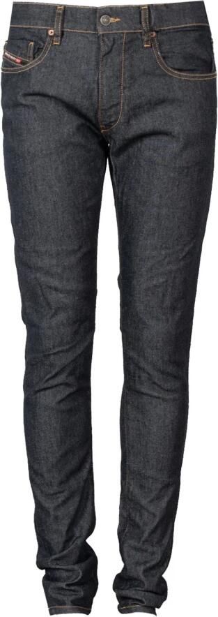 Diesel Donkerblauwe Denim Jeans met Logopatch Blue Heren - Foto 2
