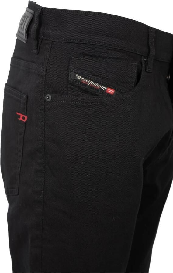 Diesel Rechte spijkerbroek Zwart Heren - Foto 2