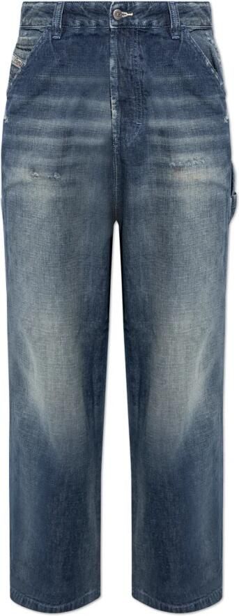 Diesel Klassieke Denim Jeans voor Dagelijks Gebruik Blue Heren - Foto 5