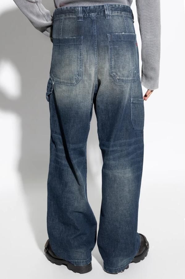 Diesel Klassieke Denim Jeans voor Dagelijks Gebruik Blue Heren - Foto 4