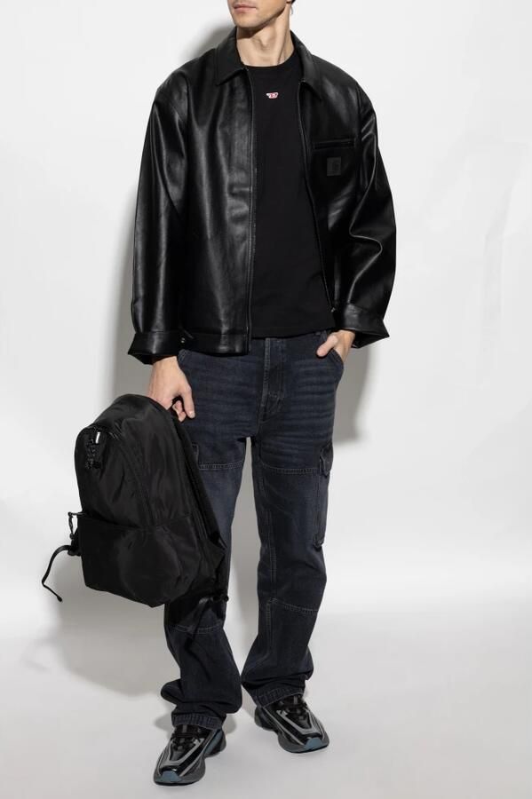 Diesel Denim Cargo Jeans Lente-Zomer 2025 Black Heren - Foto 3