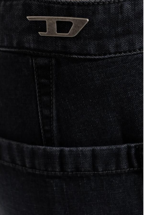 Diesel Denim Cargo Jeans Lente-Zomer 2025 Black Heren - Foto 2