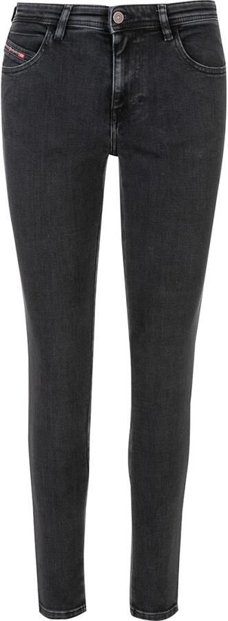 Diesel Klassieke Skinny Jeans 2015 Babhila Black Dames - Foto 7