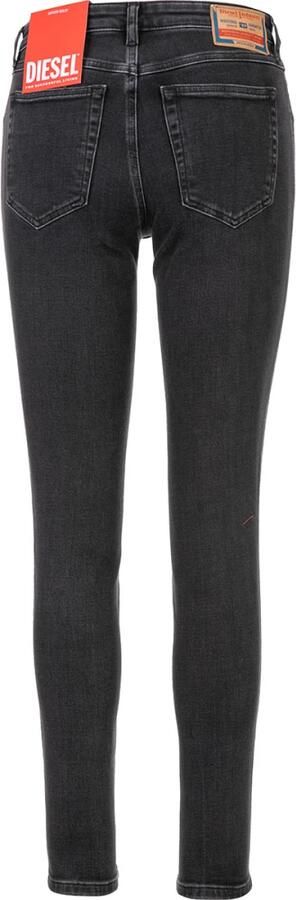 Diesel Klassieke Skinny Jeans 2015 Babhila Black Dames - Foto 6