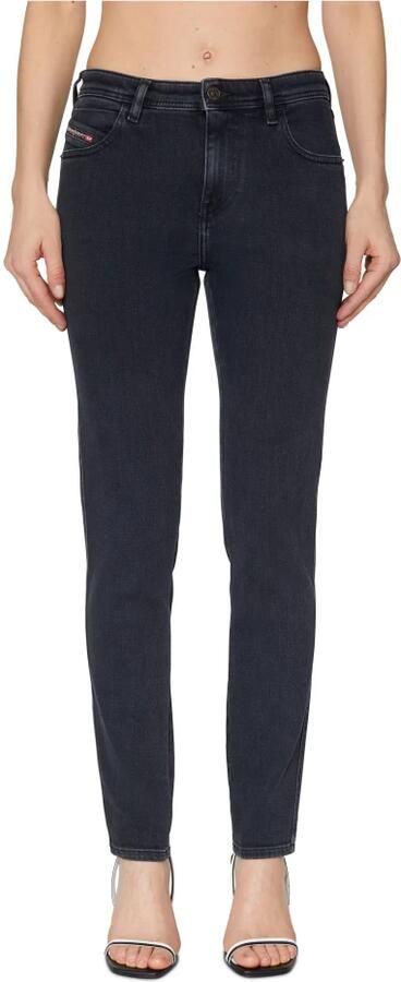 Diesel Klassieke Skinny Jeans 2015 Babhila Black Dames - Foto 4