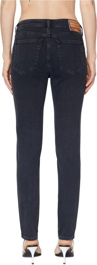 Diesel Klassieke Skinny Jeans 2015 Babhila Black Dames - Foto 6