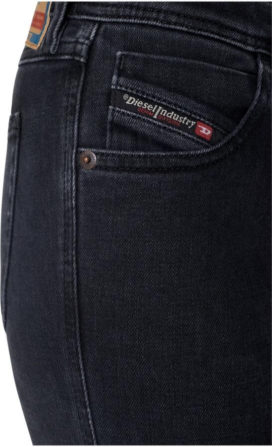 Diesel Klassieke Skinny Jeans 2015 Babhila Black Dames - Foto 3