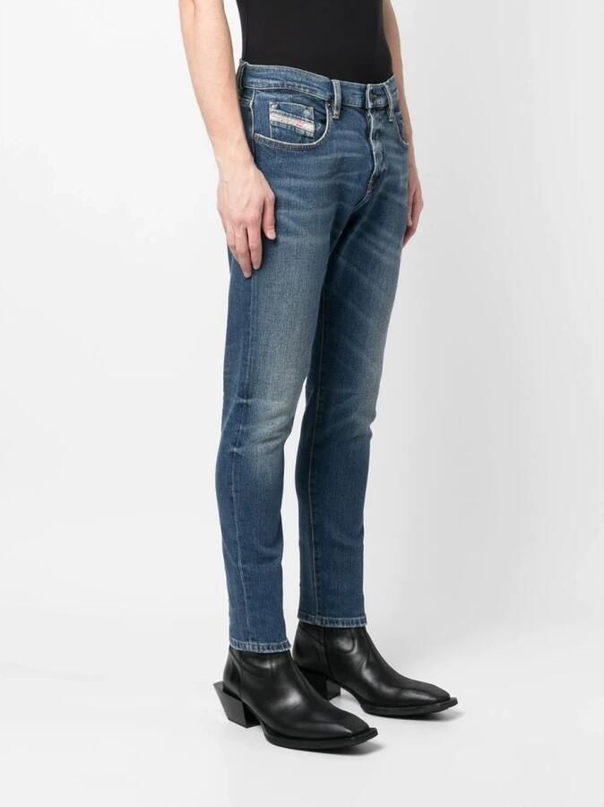 Diesel Blauwe Slim-Fit Jeans voor Heren Blauw Heren - Foto 6