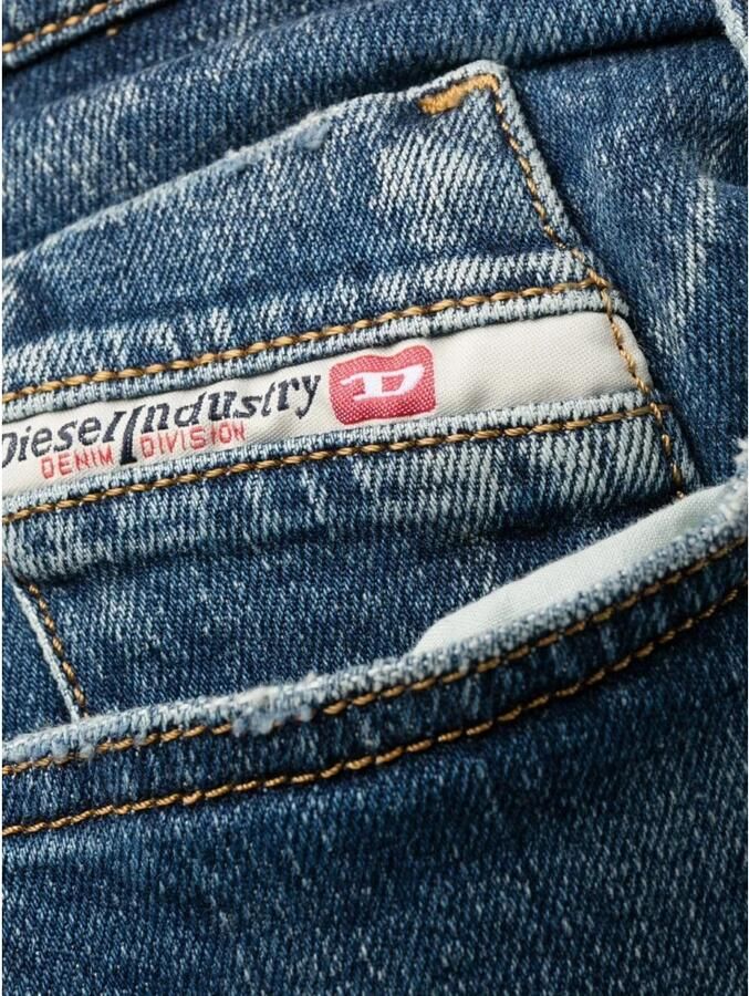 Diesel Blauwe Slim-Fit Jeans voor Heren Blauw Heren - Foto 2