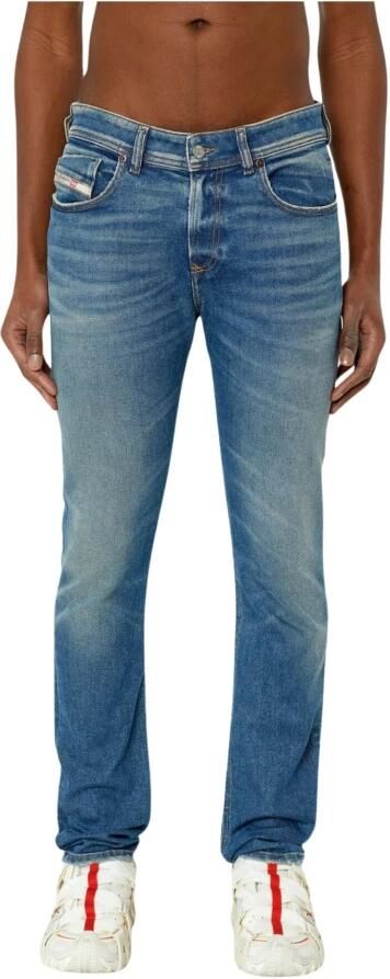 Diesel 1979 Sleenker 09E88-01 Slim-Fit Jeans Blauw Heren - Foto 3