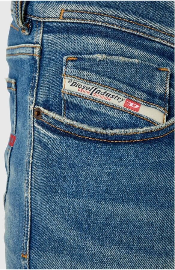 Diesel 1979 Sleenker 09E88-01 Slim-Fit Jeans Blauw Heren - Foto 2