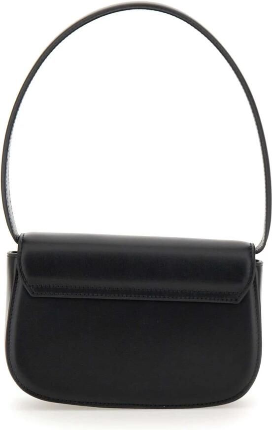 Diesel Zwarte Crossbody Tas Elegant Metalen Logo Black Dames - Foto 7