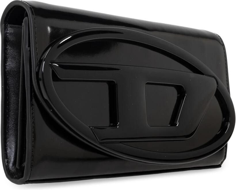 Diesel Crossbody bags Dames Wallet Strap Zwart in zwart - Foto 8