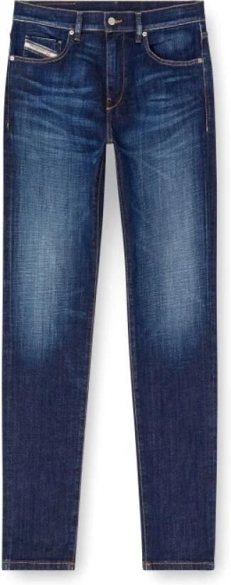 Diesel Blauwe Denim Jeans 5-Pocket Stijl Blue Heren - Foto 18