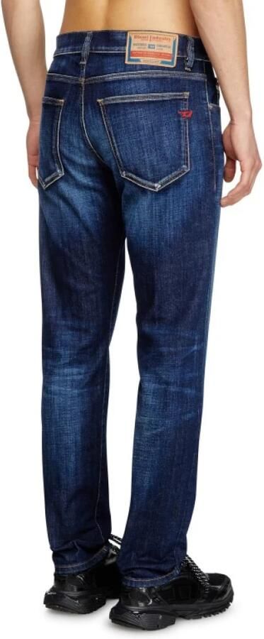 Diesel Blauwe Denim Jeans 5-Pocket Stijl Blue Heren - Foto 12