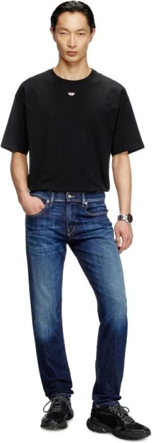 Diesel Blauwe Denim Jeans 5-Pocket Stijl Blue Heren - Foto 17