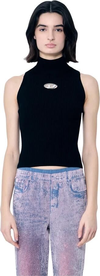 Diesel Stijlvolle Sweaters voor Mannen en Vrouwen Black Dames - Foto 7