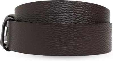 Diesel Ovale D-Logo Donkerbruine Riem Brown Dames - Foto 8