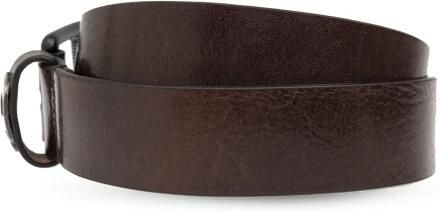 Diesel Riem met B-Dave II logo Brown Heren - Foto 4