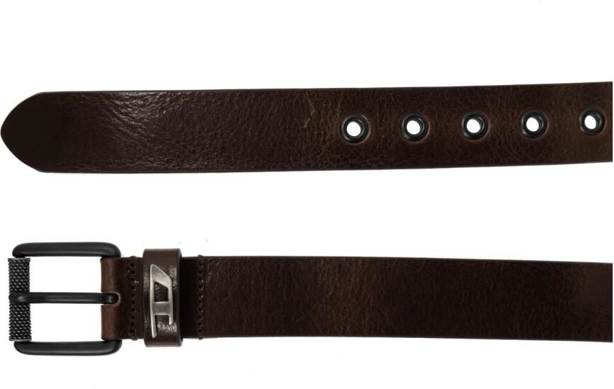 Diesel Riem met B-Dave II logo Brown Heren - Foto 2