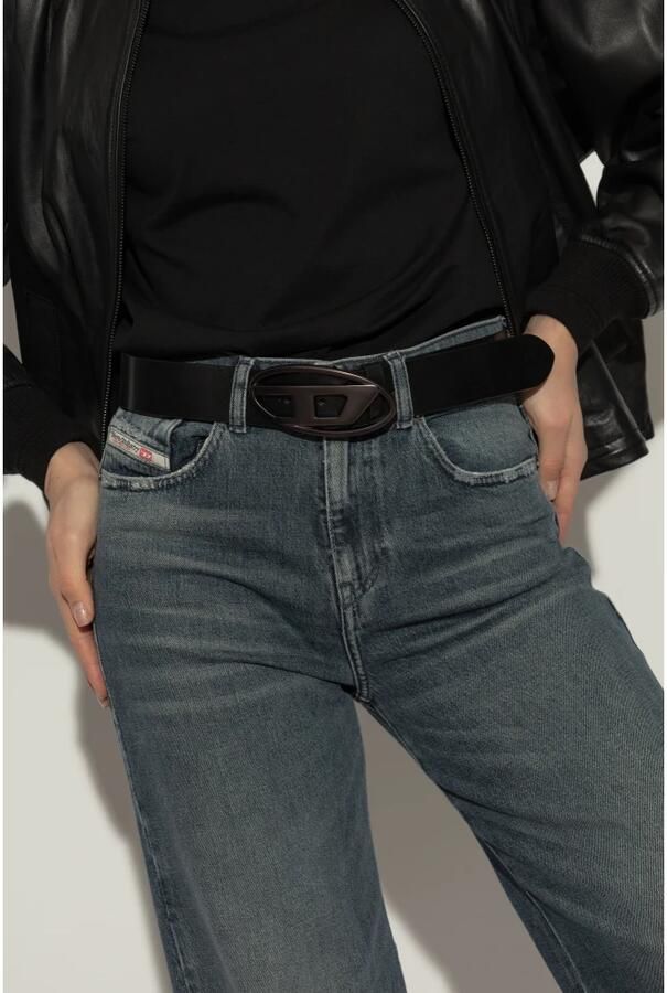 Diesel Stijlvolle Unisex Riem in Zwart Black Unisex - Foto 3