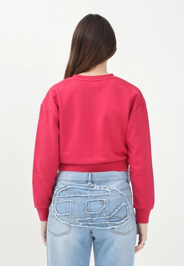 Diesel Rode Aardbei Biologisch Katoenen Trui Red Dames - Foto 2