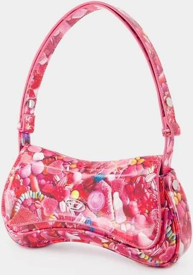 Diesel Play Pink Handtas met Grafische Print Pink Dames - Foto 20