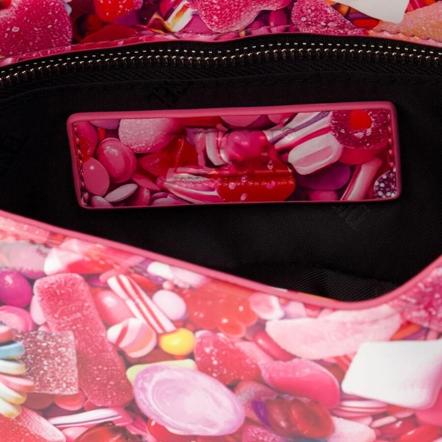 Diesel Play Pink Handtas met Grafische Print Pink Dames - Foto 2
