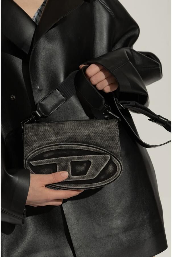 Diesel Business & reistassen Camera Bag 1DR 2.0 Denim Nera in zwart - Foto 6