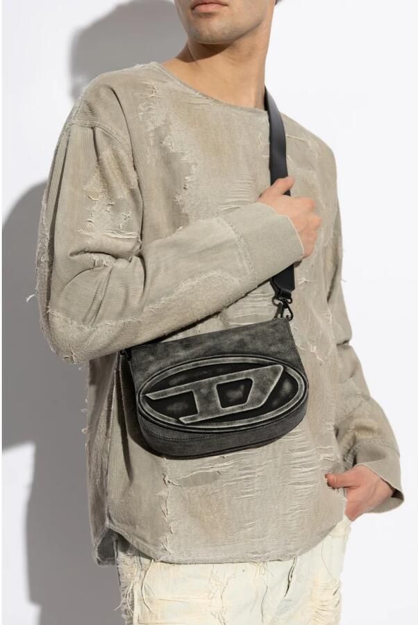 Diesel Business & reistassen Camera Bag 1DR 2.0 Denim Nera in zwart - Foto 7