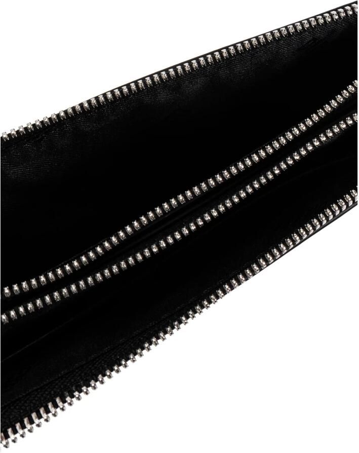 Diesel Hobo bags 1Dr Twin Shoulder Bag Leather Black in zwart - Foto 3