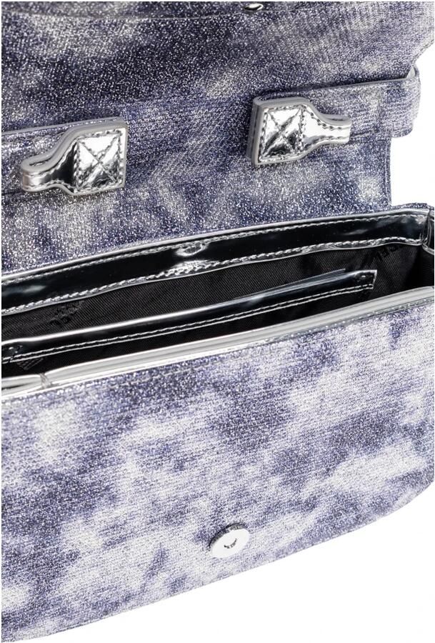 Diesel Crossbody bags 1Dr Glitter Print Blu in blauw - Foto 4