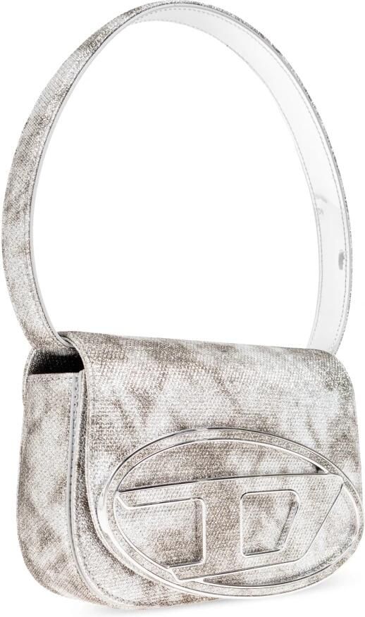 Diesel Beige Synthetische Schoudertas met Klep Beige Dames - Foto 9