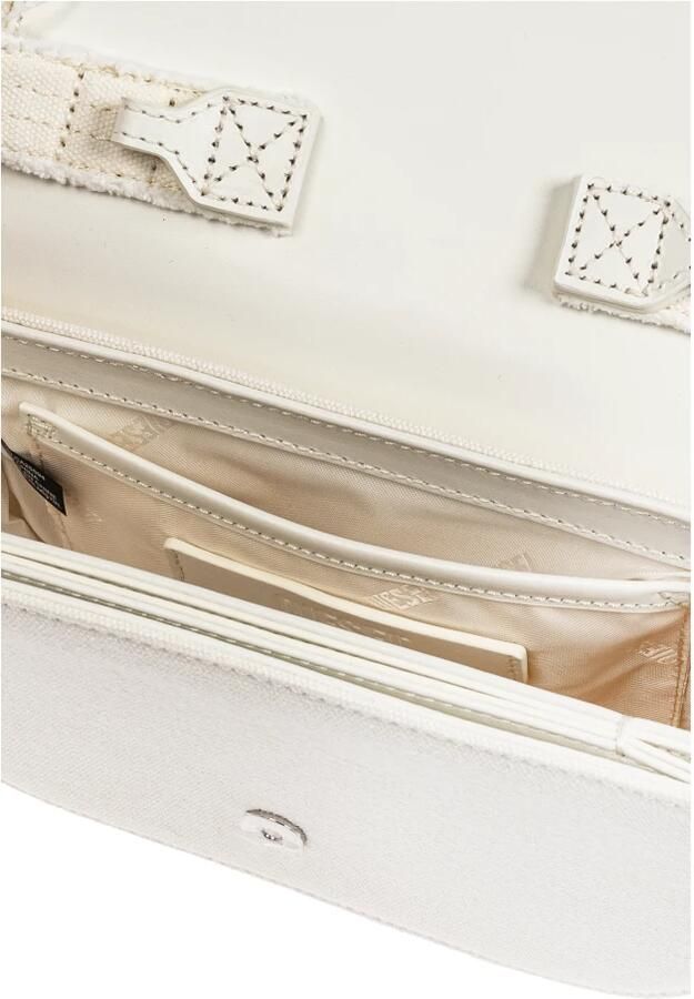 Diesel Witte schoudertas met ovaal D-logo White Dames - Foto 6