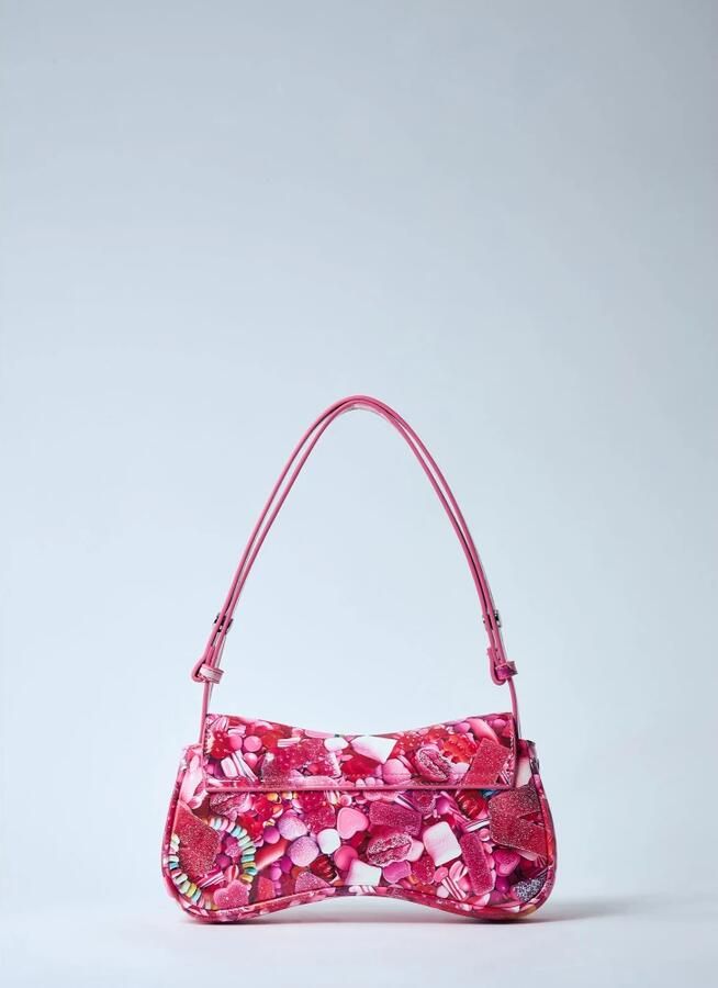 Diesel Play Pink Handtas met Grafische Print Pink Dames - Foto 12
