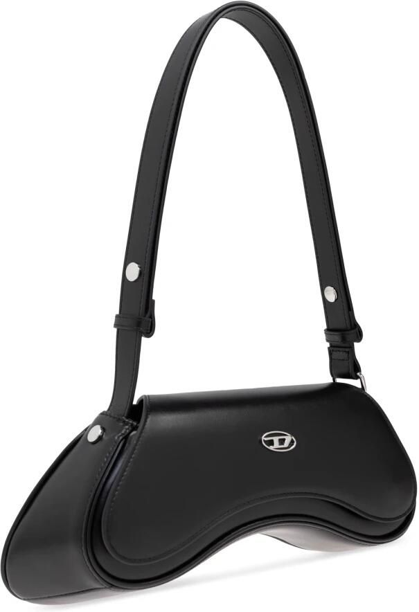 Diesel Hobo bags Play Shoulder Bag Leather Black in zwart - Foto 6