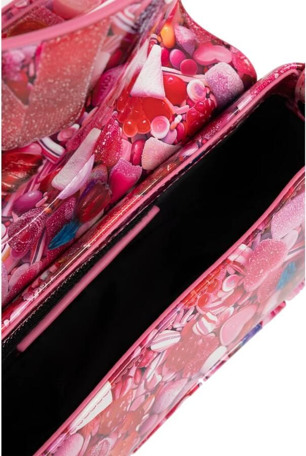 Diesel Play Pink Handtas met Grafische Print Pink Dames - Foto 15