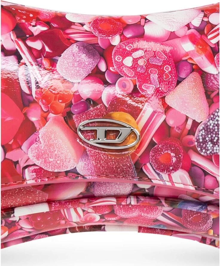 Diesel Play Pink Handtas met Grafische Print Pink Dames - Foto 6