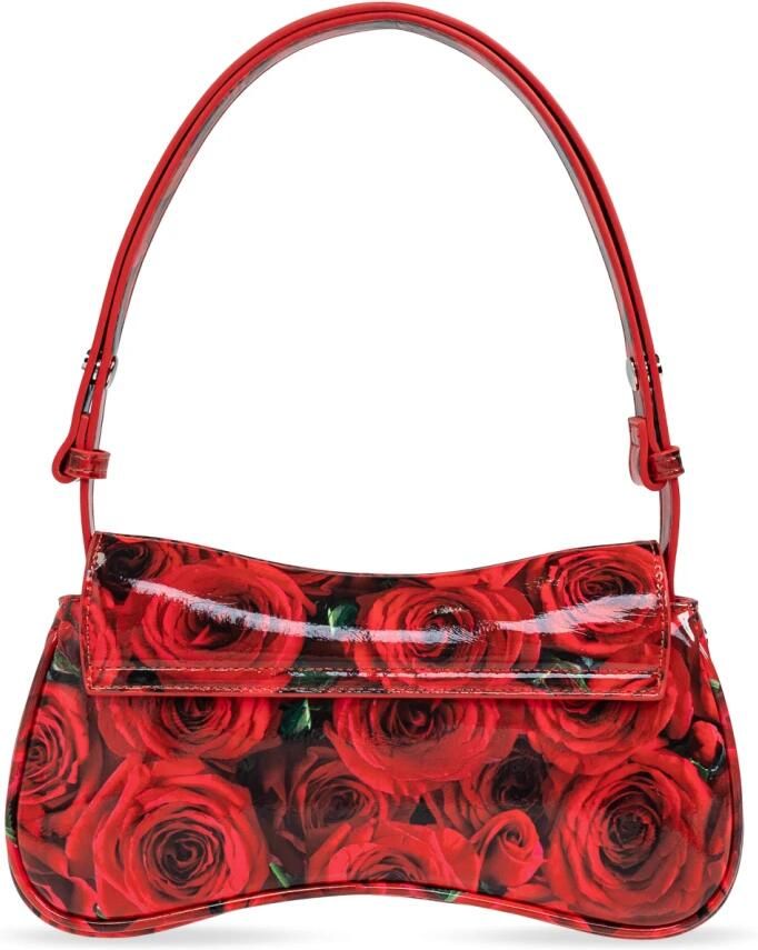 Diesel Clutches Floral Print Clutch Bag With Magnetic Closure in rood - Foto 4