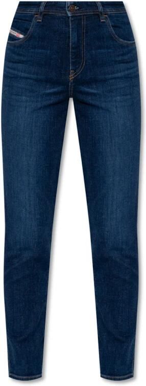 Diesel 2018 Slandy-matala 09c19 Super Skinny Fit Jeans Blauw Dames - Foto 12