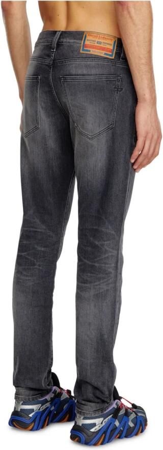 Diesel Zwarte Katoenen Denim Jeans Regular Fit Black Heren - Foto 8