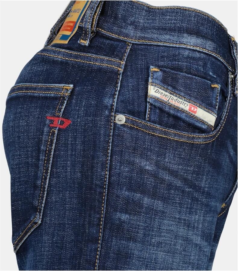 Diesel Blauwe Denim Jeans 5-Pocket Stijl Blue Heren - Foto 6