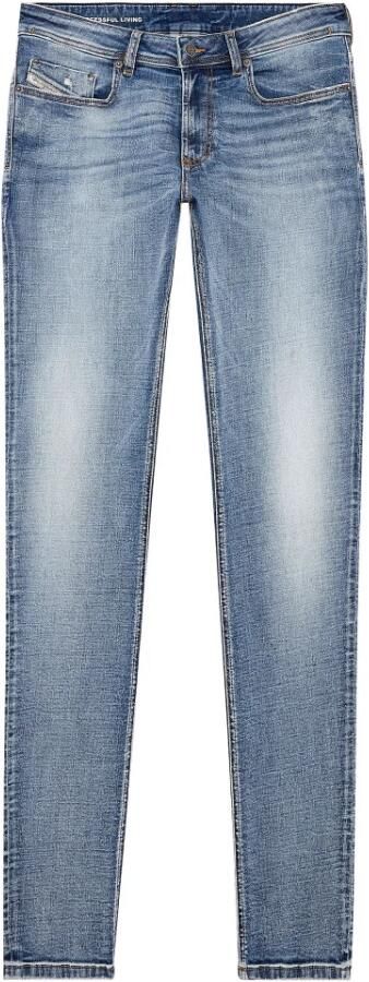 Diesel Blauwe Slim Fit Zomer Jeans Blue Heren - Foto 4