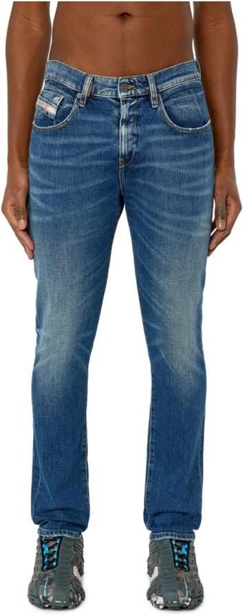 Diesel Blauwe Slim-Fit Jeans voor Heren Blauw Heren - Foto 19