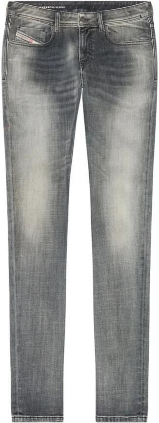 Diesel Stijlvolle Straight Jeans 1979 Sleenker 09E71 Grijs Heren - Foto 17