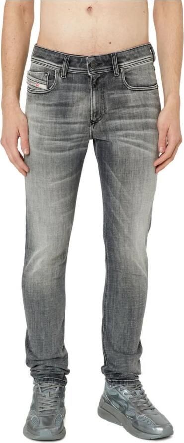 Diesel Stijlvolle Straight Jeans 1979 Sleenker 09E71 Grijs Heren - Foto 11